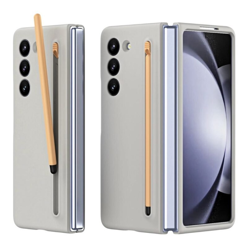 Samsung Galaxy Z Fold 6 Ultra Slim Case with S Pen Holder Soft Matte Shockproof Cover