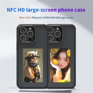 NFC DIY E-Ink Screen Phone Case