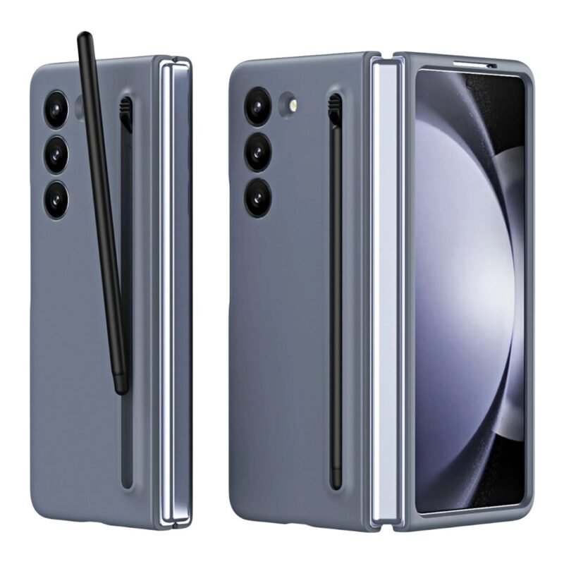 Samsung Galaxy Z Fold 6 Ultra Slim Case with S Pen Holder Soft Matte Shockproof Cover