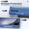 Samsung Galaxy Z Fold 6 Ultra Slim Case with S Pen Holder Soft Matte Shockproof Cover