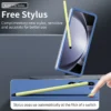 Samsung Galaxy Z Fold 6 Ultra Slim Case with S Pen Holder Soft Matte Shockproof Cover
