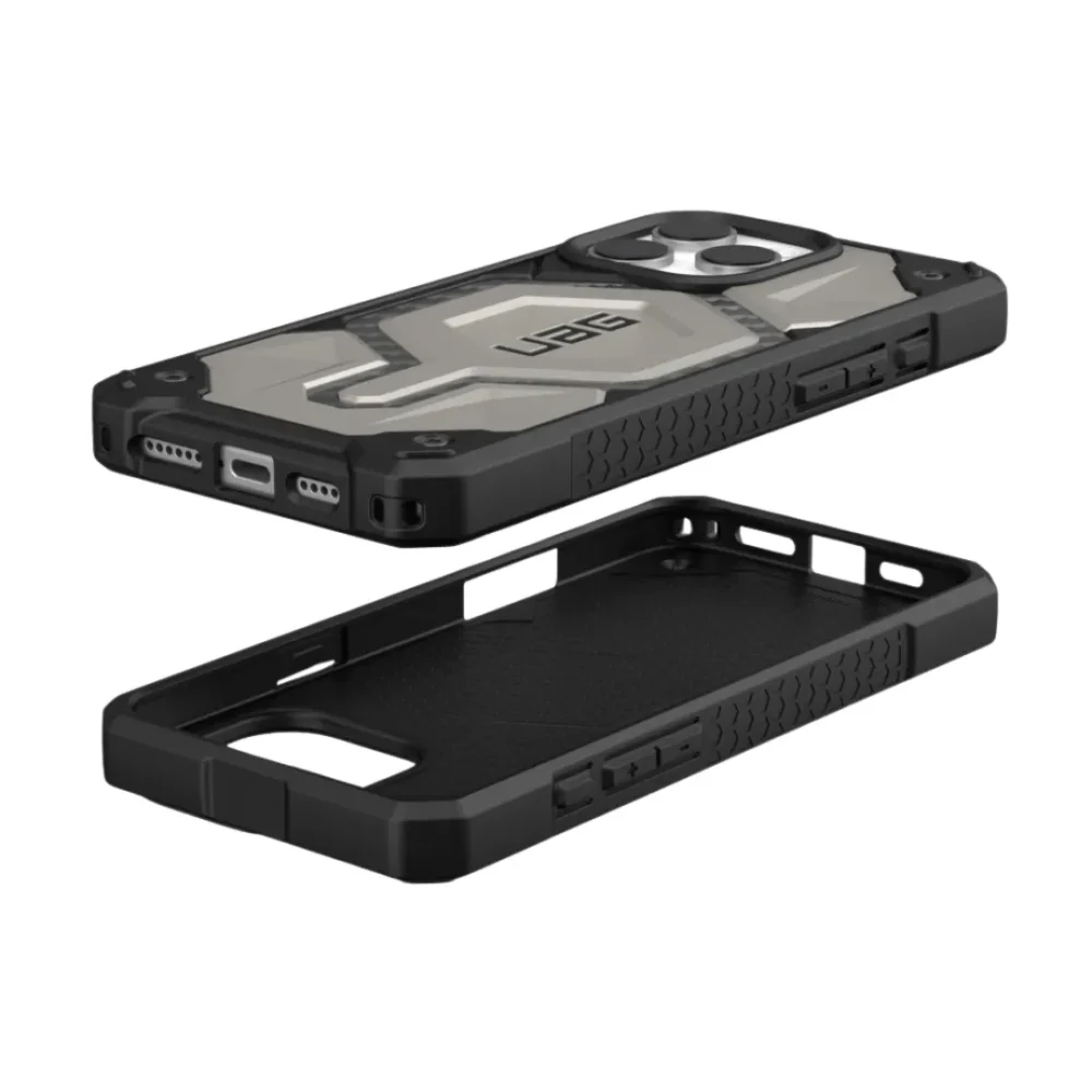 UAG Monarch Pro iPhone Case | 16 to 13 Series | Ultra-Rugged Carbon Fiber | MagSafe Compatible | Military-Grade Protection