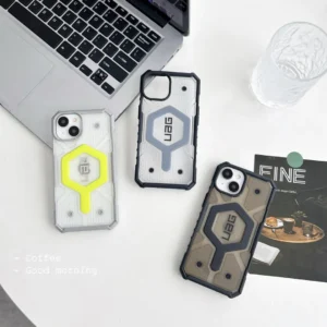 UAG Pathfinder Clear Case for iPhone 16/15/14/13 Series | Military-Grade Protection & MagSafe Compatible