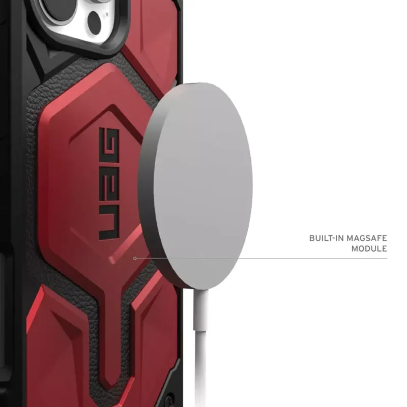 UAG Monarch Pro iPhone Case | 16 to 13 Series | Ultra-Rugged Carbon Fiber | MagSafe Compatible | Military-Grade Protection