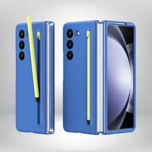 Samsung Galaxy Z Fold 6 Ultra Slim Case with S Pen Holder Soft Matte Shockproof Cover