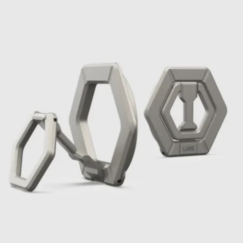 UAG Magnetic Phone Ring Stand | Premium Hexagon MagSafe | Compatible Grip & Kickstand