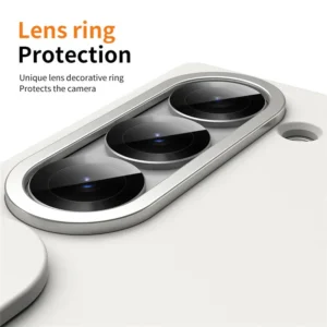 Samsung Galaxy Z Fold 6 Silicone Case with Wrist Strap, Hidden Stand & Hinge Protection – Soft Touch Protective Cover