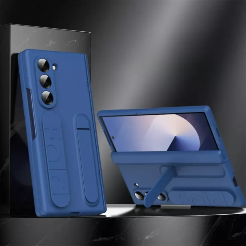 Samsung Galaxy Z Fold 6 Silicone Case with Wrist Strap