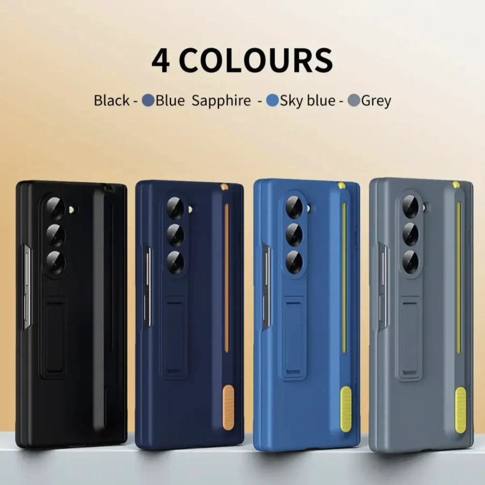 Premium Samsung Fold 6 Support Case with S-Pen and Screen Shield