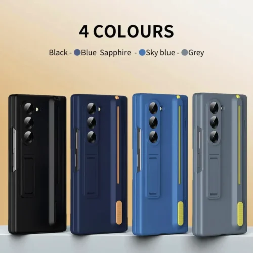 Premium Samsung Fold 6 Support Case with S-Pen and Screen Shield