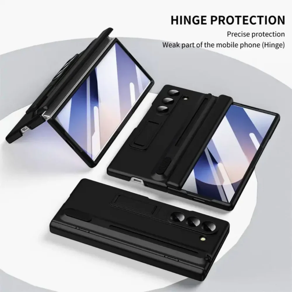 Premium Samsung Fold 6 Support Case with S-Pen and Screen Shield