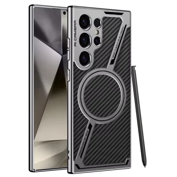 Z-Shape Electroplated PU Leather Case