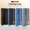 Samsung Galaxy Z Fold 6 S Pen Case, Hinge Protection & Built-in Stand, Premium Matte Finish Cover