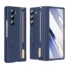 Samsung Galaxy Z Fold 6 S Pen Case, Hinge Protection & Built-in Stand, Premium Matte Finish Cover