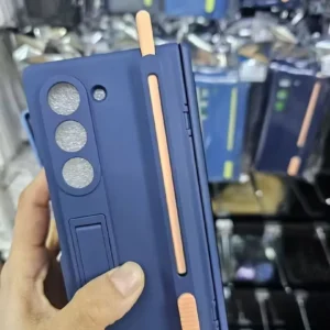 Galaxy Z Fold 6 Case with S-Pen Slot | Kickstand | Hinge Protection | Matte Shockproof Cover