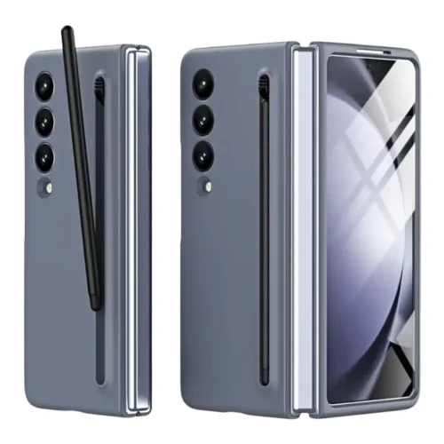 Samsung Galaxy Z Fold 4 Case | Matte Slim Cover with Built-in S-Pen | Shockproof & Durable