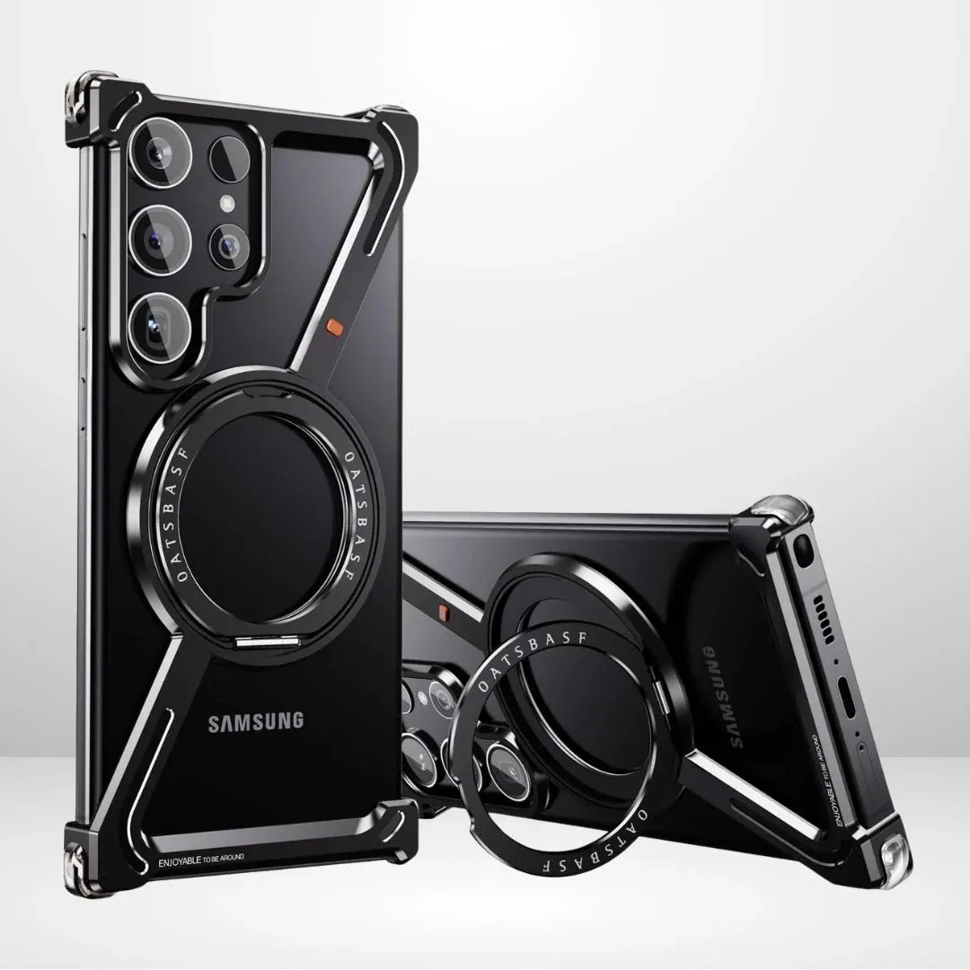 Z-Shape Metal Bumper Case for Galaxy S25 Ultra with Magsafe - Image 5