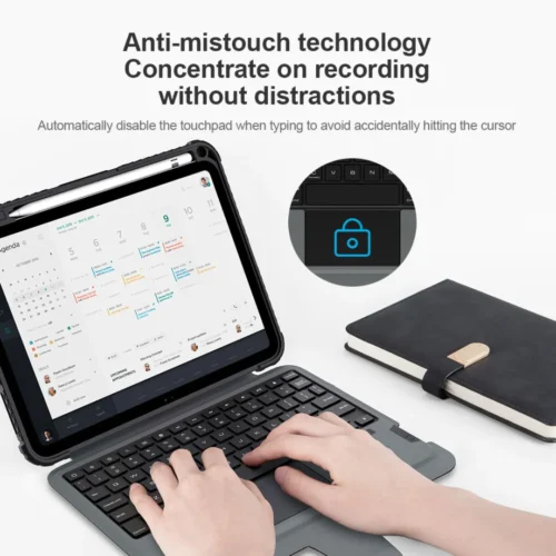 NILLKIN Bumper Combo Keyboard Case for iPad 10th Gen | Ultra-Slim Protection + Wireless Keyboard | 360° Rotating Stand
