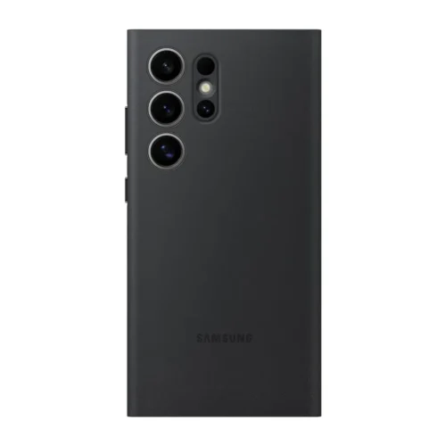 Samsung Galaxy S24 Ultra Smart View Wallet Flip Case – Premium Leather Cover with Card Slots