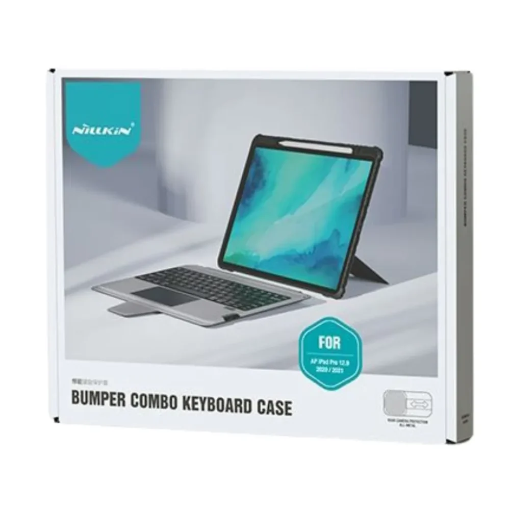 NILLKIN Bumper Combo Keyboard Case for iPad 11th Gen A16 (2025) & iPad 10/10.9 (2022)