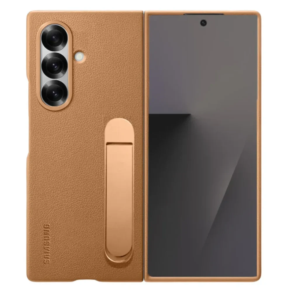 Premium Samsung Galaxy Z Fold 7 Leather Case with Stand | Slim Soft Inside & Luxury Protection Premium Samsung Galaxy Z Fold 7 Leather Case with Stand | Slim Soft Inside & Luxury Protection