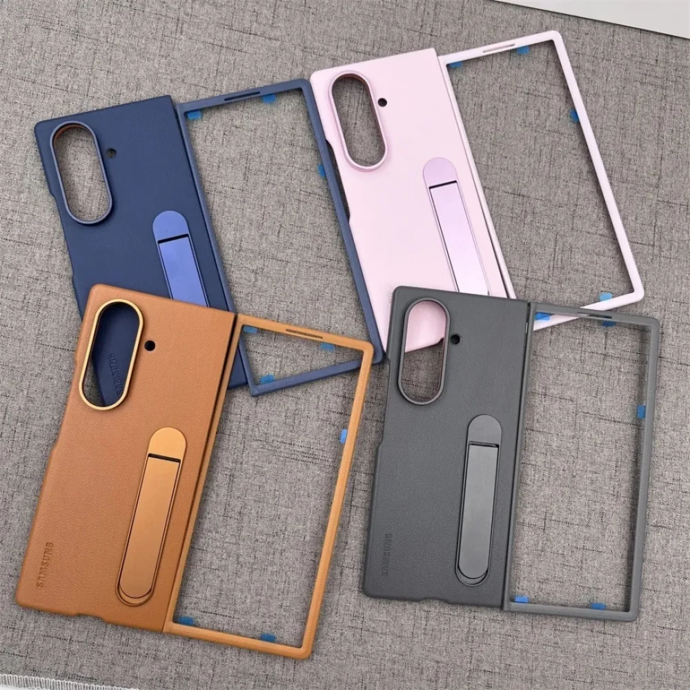 Premium Samsung Galaxy Z Fold 7 Leather Case with Stand | Slim Soft Inside & Luxury Protection Premium Samsung Galaxy Z Fold 7 Leather Case with Stand | Slim Soft Inside & Luxury Protection