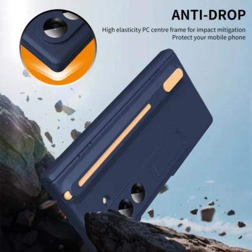 Samsung Galaxy Z Fold 7 Shockproof Case with Built-in Kickstand | Tempered Glass & Stylus – The Ultimate Protection for Your Foldable Phone Protect your premium Samsung Galaxy Z Fold 7 5G with our innovative shockproof case, designed for ultimate durability & convenience. Featuring a built-in kickstand, tempered glass screen protector, and stylus compatibility, this case ensures all-around protection while enhancing functionality. with Built-in Kickstand | Tempered Glass & Stylus