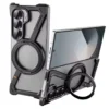 Samsung Galaxy Z Fold 7 Metal Case with Frameless Z Aluminium Alloy | Rotating Stand & MagSafe Compatible