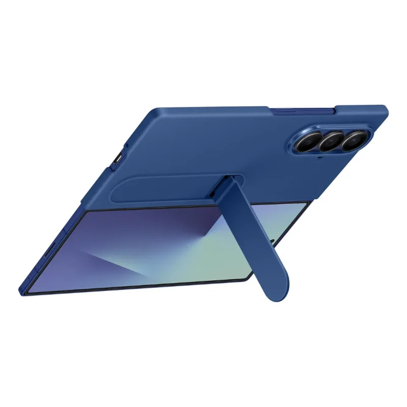 Premium Galaxy Z Fold 7 Silicone Case with Built-in Stand | Durable & Comfortable Grip