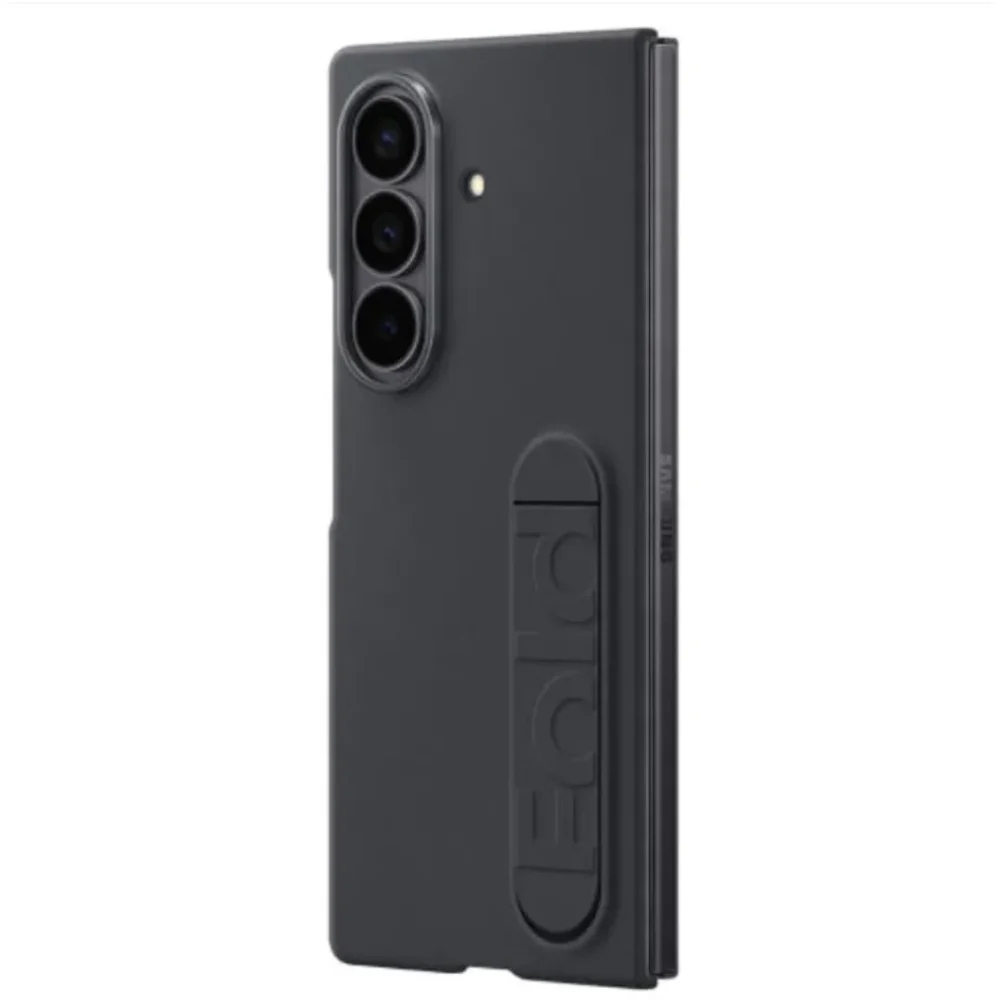 Premium Galaxy Z Fold 7 Silicone Case with Built-in Stand | Durable & Comfortable Grip