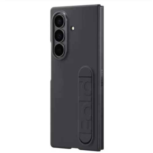 Premium Galaxy Z Fold 7 Silicone Case with Built-in Stand | Durable & Comfortable Grip