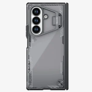 Nillkin Iceblade Camprop Case for Samsung Galaxy Z Fold 7 | Airbag Corners & Stand Black Shockproof Armor