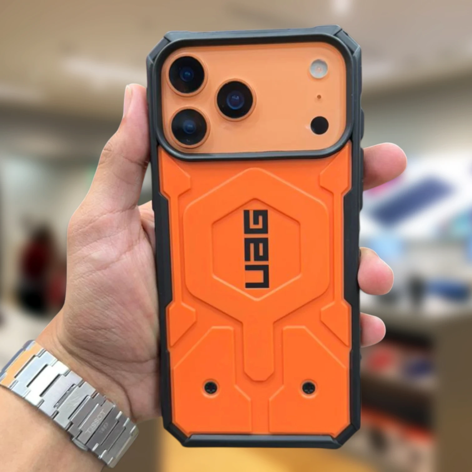 UAG Pathfinder Case for iPhone 17 Pro Series | Rugged Armor Design | Shockproof Military Protection & Magsafe Compatbile