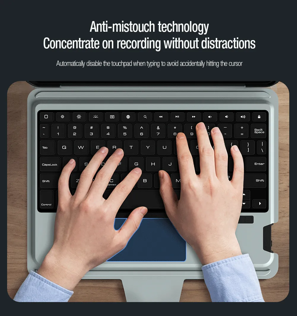 Nillkin Bumper Combo Backlit Keyboard Case for iPad Air 11 (2024) & iPad Air 13/12.9 (2024)