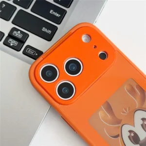 iPhone 17 Pro Case NFC E-Ink Display DIY Photo Personalization Hard PC