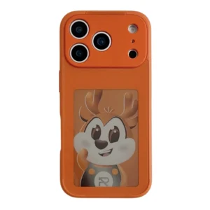 NFC E-Ink Case for iPhone 17 Pro Series | Color E Ink Display Phone Cover | Customizable Smart Back Screen