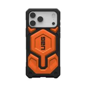 UAG Monarch Pro MagSafe Case for iPhone 17 Pro Series with Carbon Fiber Design | Cosmic Orange