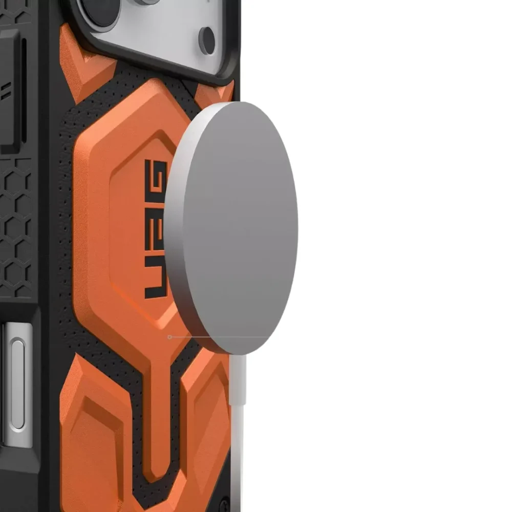 UAG Monarch Pro MagSafe Case for iPhone 17 Pro Series with Carbon Fiber Design | Cosmic Orange UAG Monarch Pro MagSafe Case for iPhone 17 Pro Series with Carbon Fiber Design | Cosmic Orange