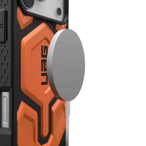 UAG Monarch Pro MagSafe Case for iPhone 17 Pro Series with Carbon Fiber Design | Cosmic Orange UAG Monarch Pro MagSafe Case for iPhone 17 Pro Series with Carbon Fiber Design | Cosmic Orange