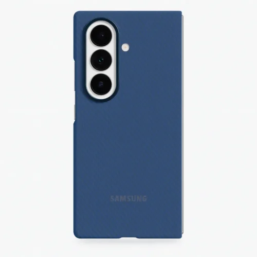 Samsung Galaxy Fold 7 Carbon Shield Case – Ultra-Slim Lightweight Aramid Fiber Protective Cover | Slim Fit Shock Absorbing Back Case | Premium Grip, Camera Protection & Scratch-Resistant Design