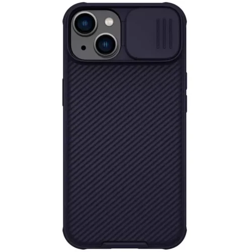 Nillkin CamShield Pro Black Case for iPhone 14 & iPhone 15 with Sliding Camera Protection
