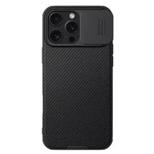 Nillkin CamShield Pro Black Case for iPhone with Sliding Camera Protection