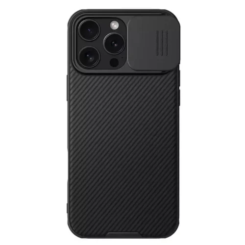 Nillkin CamShield Pro Black Case for iPhone with Sliding Camera Protection