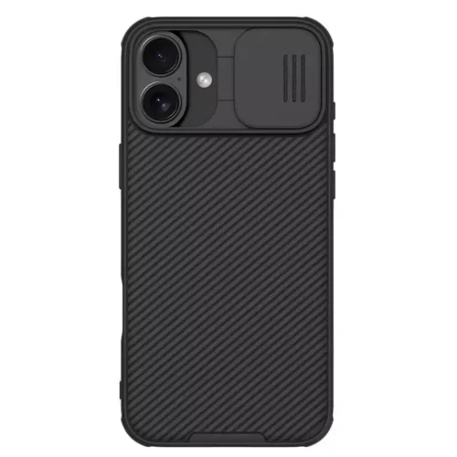 Nillkin CamShield Pro Black Case for iPhone with Sliding Camera Protection