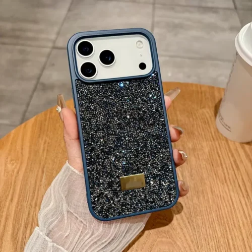 Swarovski Crystal Diamond Case for iPhone 17 Pro Series | Luxury Glitter Cover for Girls