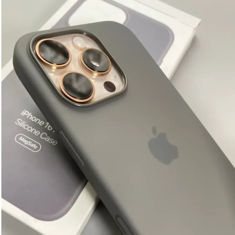 Silicone Case with MagSafe IC Pop-Up Slim Soft Touch