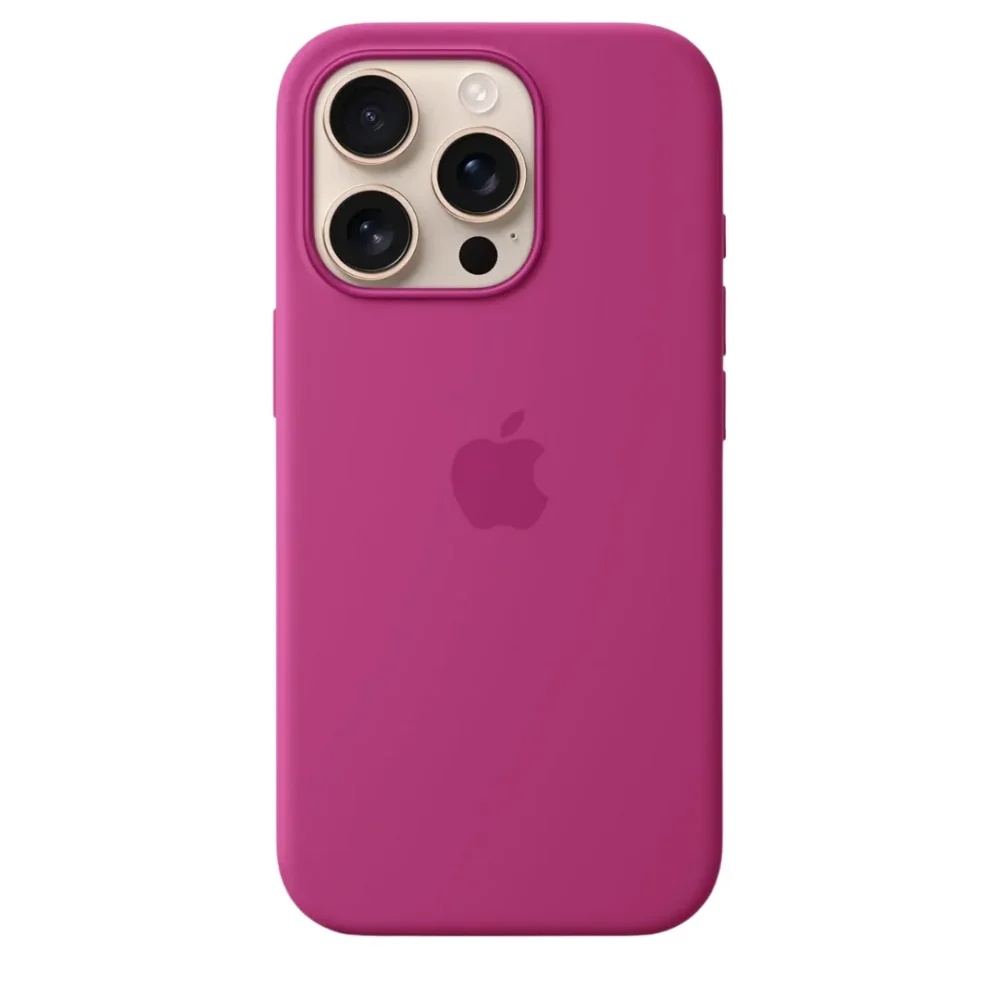 iPhone 16 Pro Max Silicone Case with MagSafe IC Pop-Up Slim Soft Touch