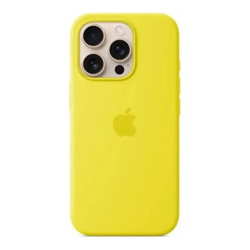 iPhone 16 Pro Silicone Case with MagSafe IC Pop-Up Slim Soft Touch
