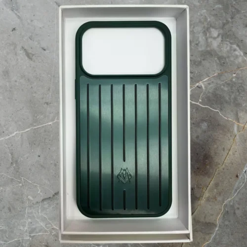 Rimova Aluminium Stripes Case for iPhone 17 Pro & 17 Pro Max - Luxury Metal Look