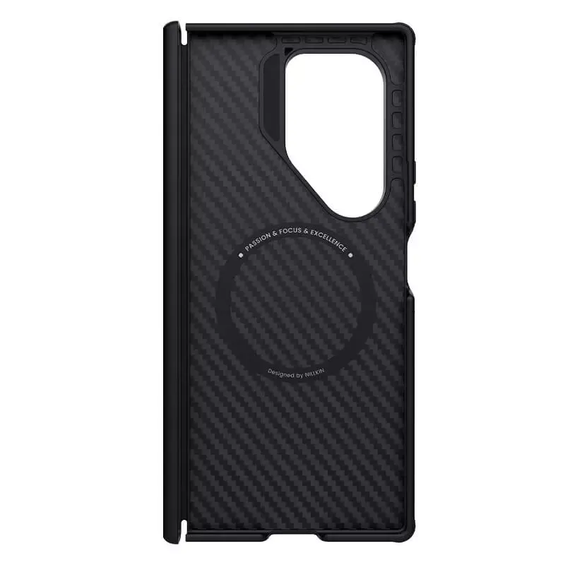 Nillkin Synthetic Fiber Pro Magnetic Carbon Fiber Case for Samsung Galaxy Z Fold 7 Nillkin Synthetic Fiber Pro Magnetic Carbon Fiber Case for Samsung Galaxy Z Fold 7